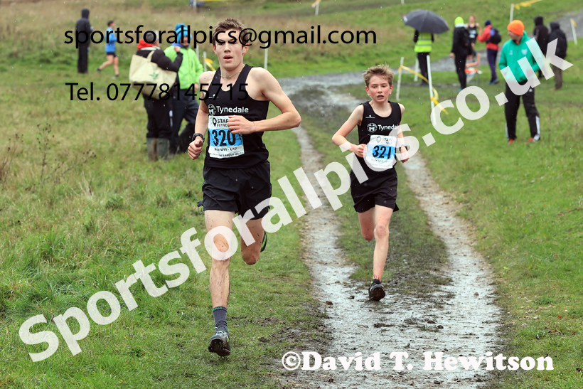 Boys Under-15s 2025 Start Fitness NEHL, Wrekenton, Gateshead, Sunday, November 23rd. Photo: David T. Hewitson/Sports for All Pics